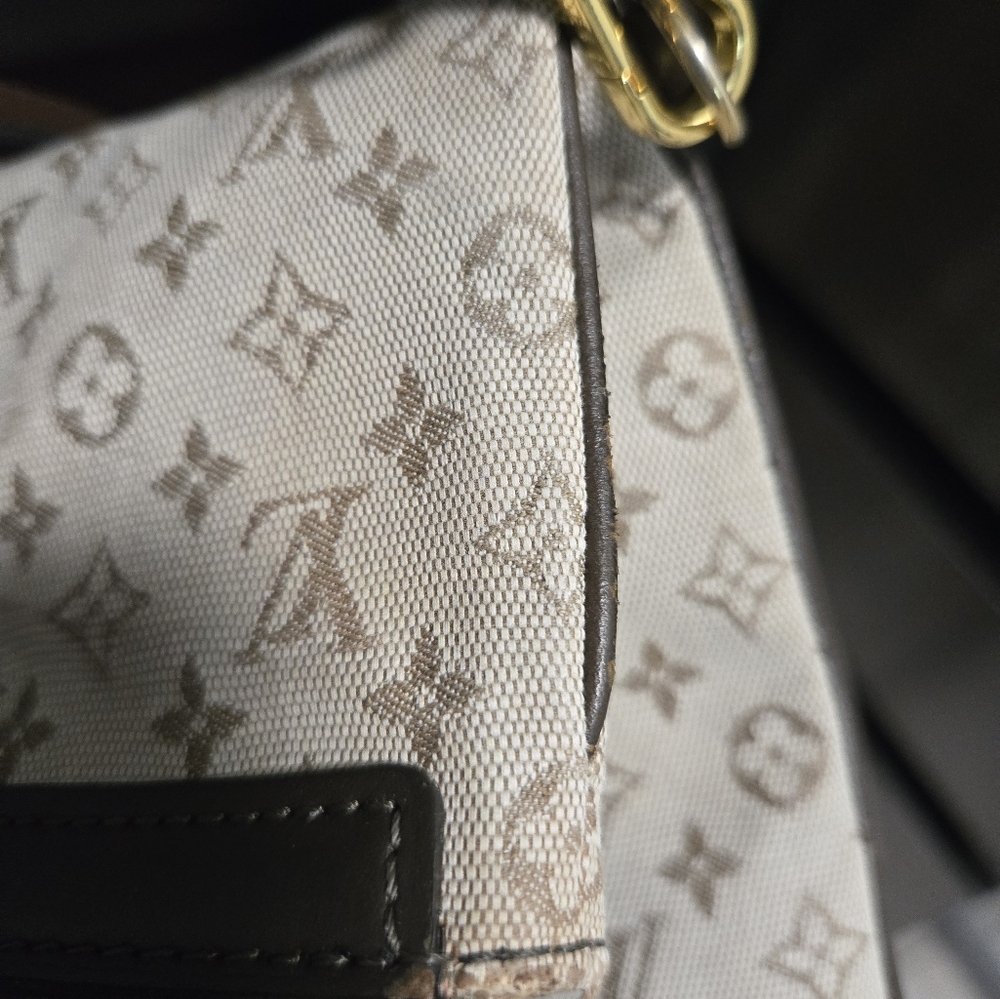 Louis Vuitton Mini Lin Françoise Tote W DUST BAG AND  LOCK AND KEY 334 - Picture 11 of 17